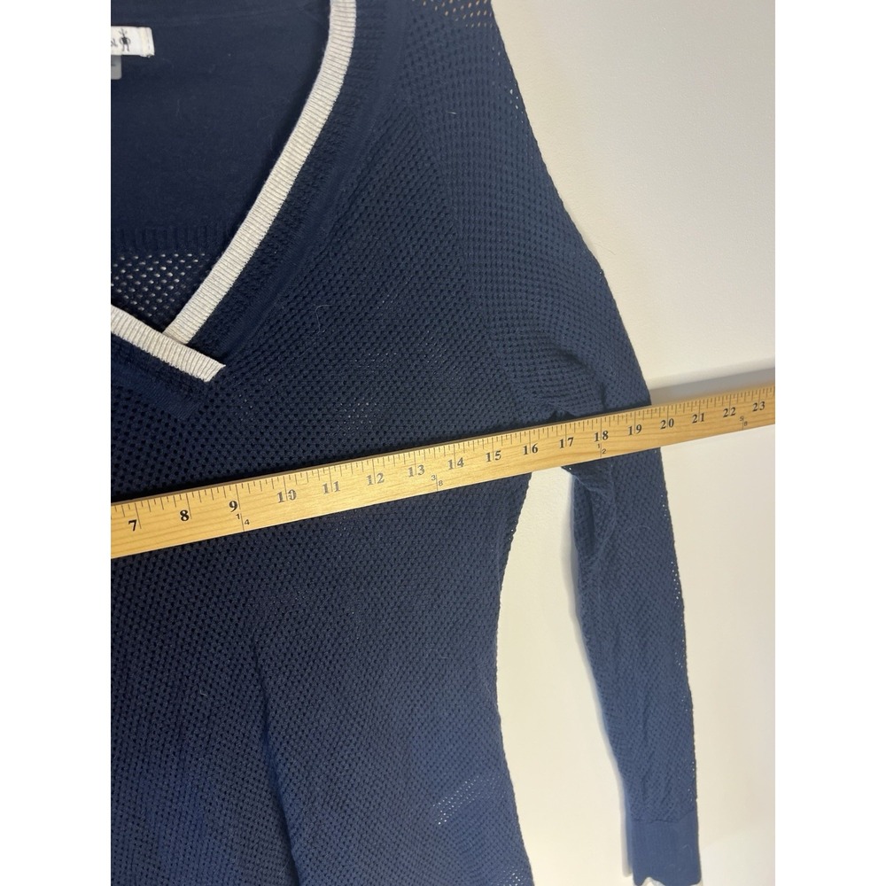 Smartwool Ripple Creek Tunic Sweater Women M‎ Blue Merino Wool Blend Classic - Picture 8 of 9